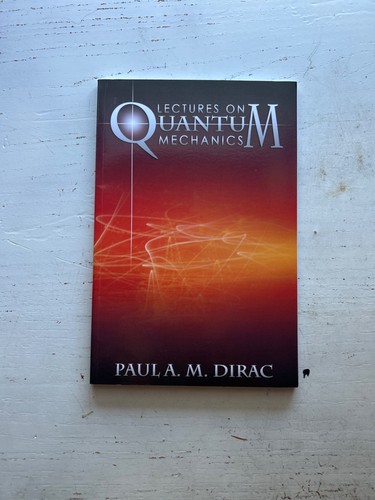 Lectures quantum mechanics - on,