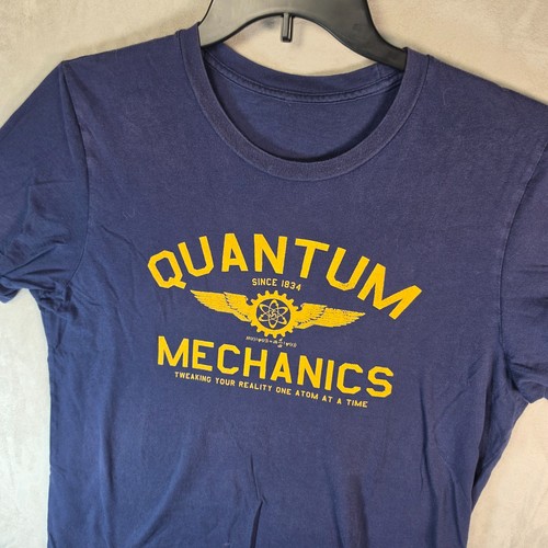 Quantum mechanics shirt navy - mechanics, t-shirt